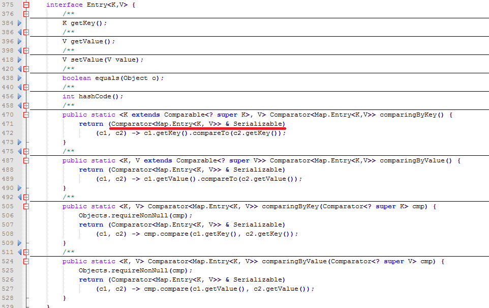 itle Java1.8 JDK源码中,对两个类进行 按位与 操