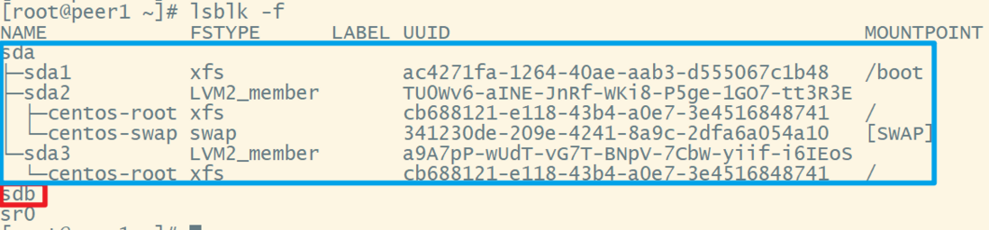 linux挂载新硬盘并进行分区格式化