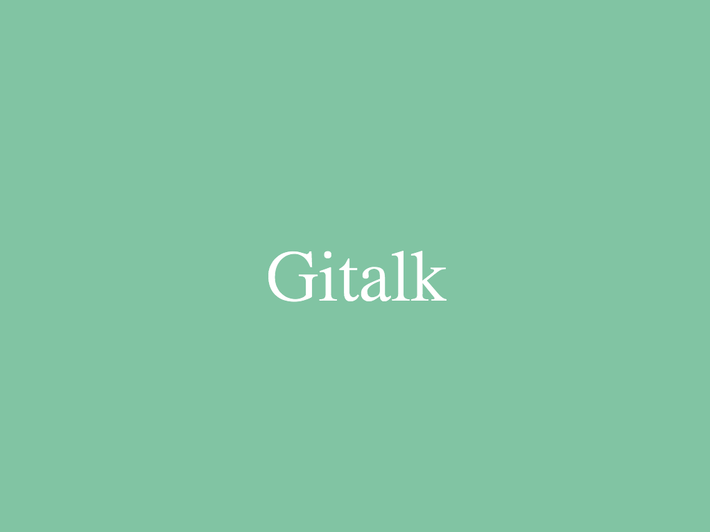Gitalk评论插件,为你的博客快速集成评论功能