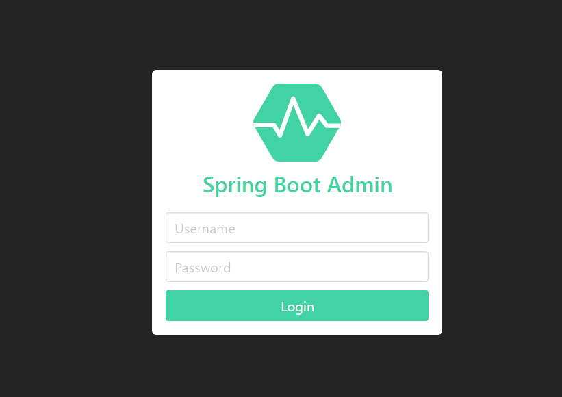 SpringBoot-Admin的使用