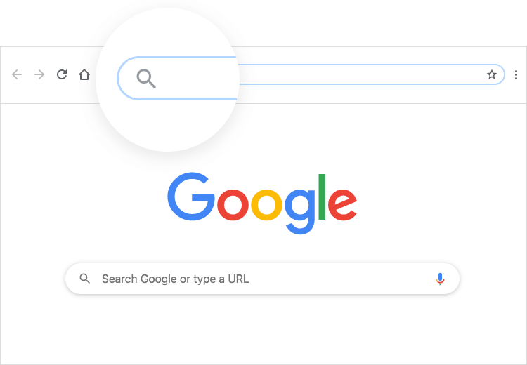 Mental models in UI-UX design - Google URL search bar