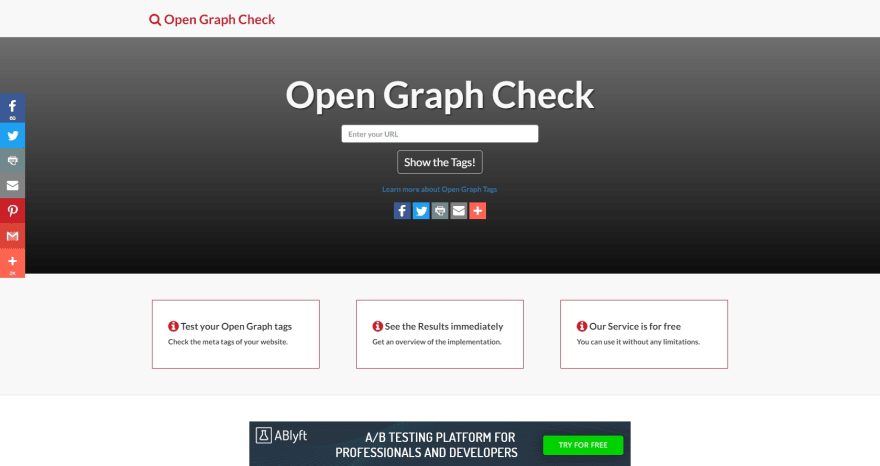 Open Graph Check