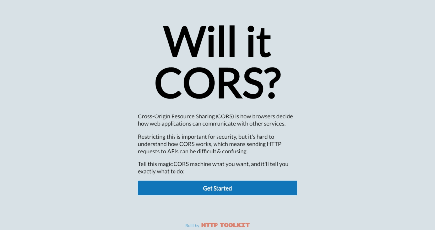 Will it CORS