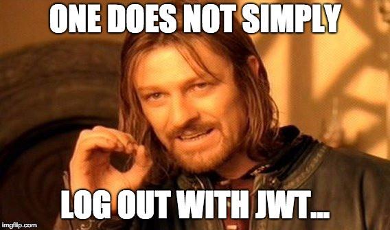 你不能简单地用JWT注销…