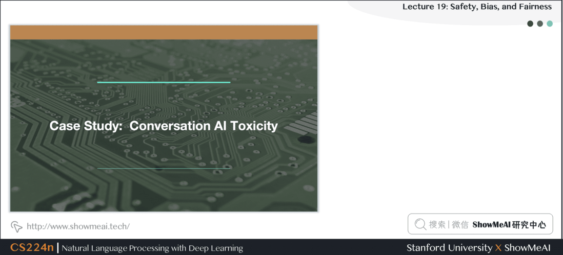 Case Study: Conversation AI Toxicity