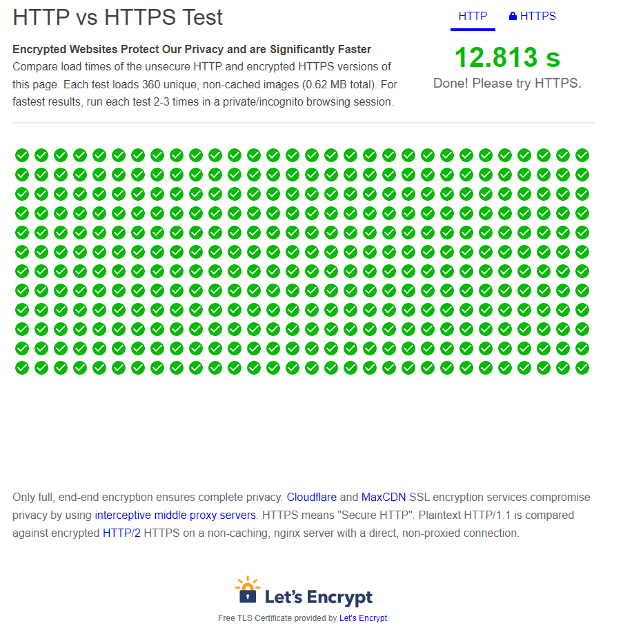HTTP测速