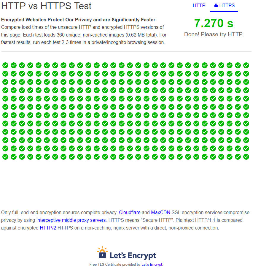 HTTPS测速