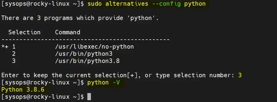 Alternative-Python-Rocky-Linux8