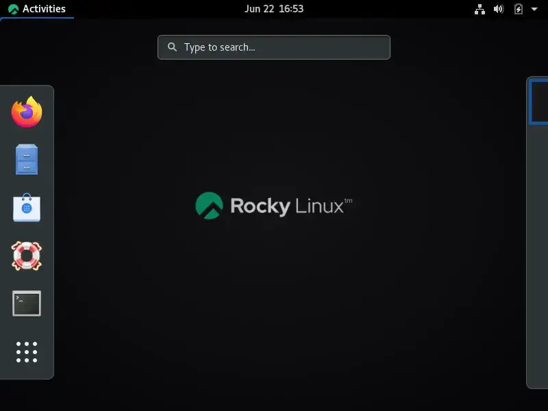 Rock-Linux-GUI-Dashboard
