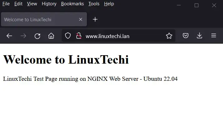 Nginx-Local-WebSite-Page-Ubuntu
